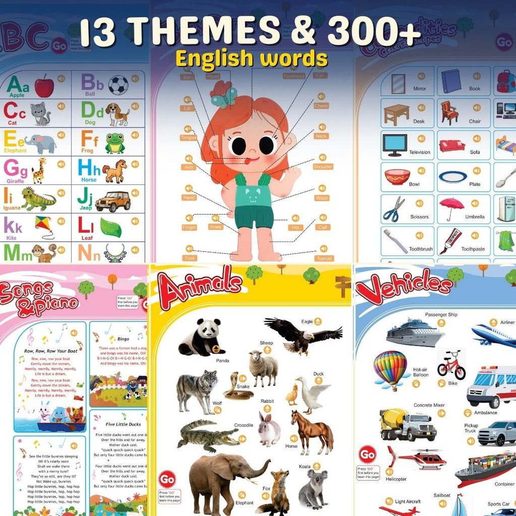 My First English Words Sound Book