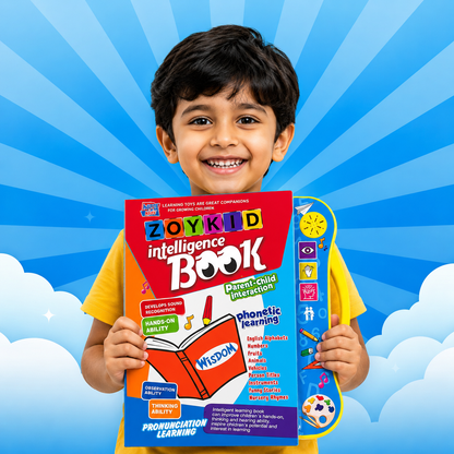 ZOYKID™ Intelligence Book – Interactive Talking Learning Book for Kids